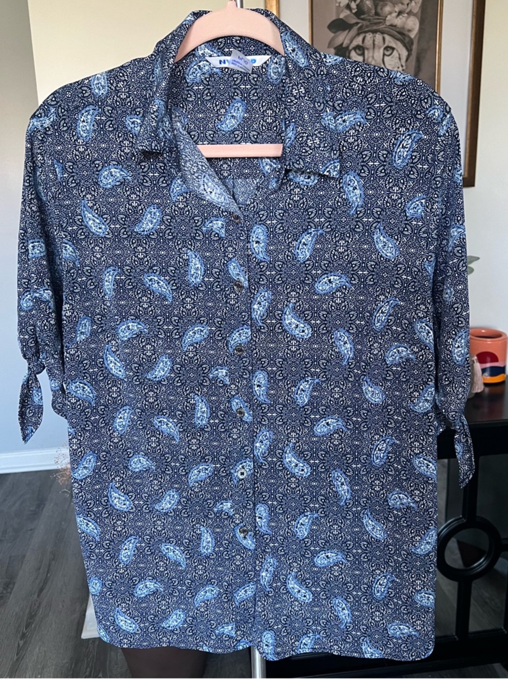 Peter Nygard Paisley Button-Down Shirt